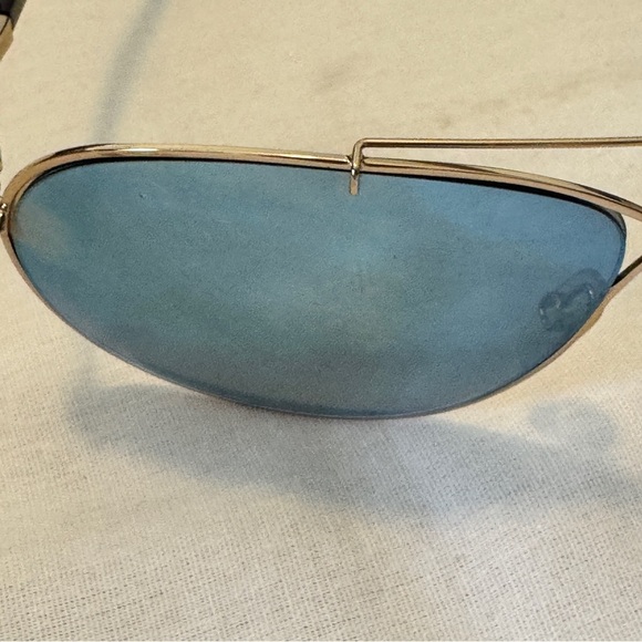 Tom Ford Eva Gold Frame Sunglasses ~ TF374 28X 61/10 Aviator - Picture 5 of 16